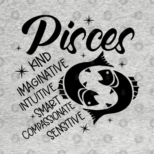 Pisces Zodiac Sign Positive Personality Traits by The Cosmic Pharmacist